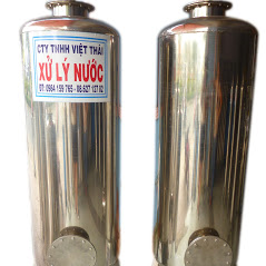 cột lọc nước giếng khoan bằng vật liệu inox 304 cho sinh hoạt gia đình, cty, trường học...
